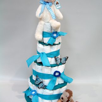 Gâteau de couches bébé garçon N24